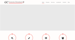 Desktop Screenshot of gestoriaclaramunt.com